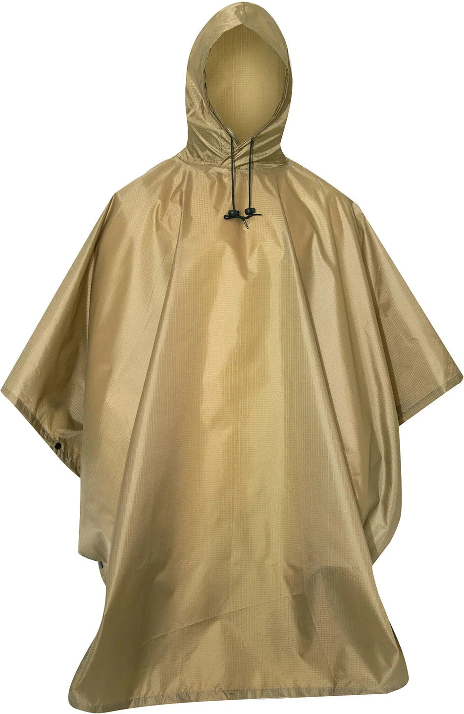 G.i. Type Rip-stop Poncho - Coyote Brown