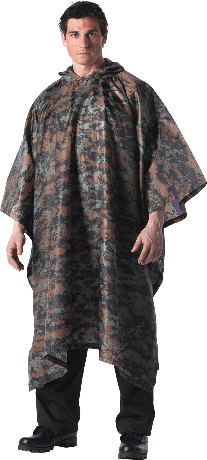 G.i. Type Rip-stop Poncho