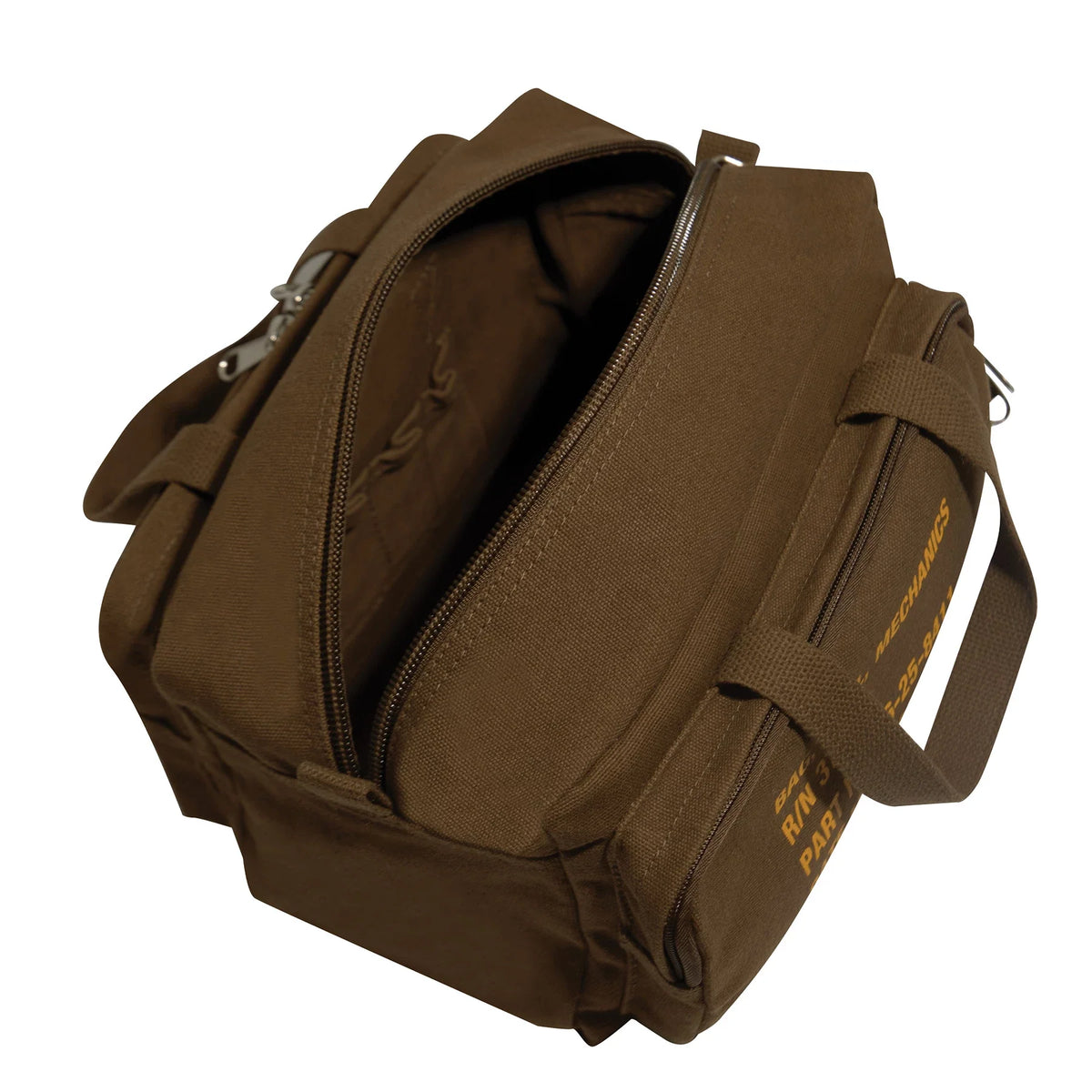 G.i. Type Zipper Pocket Mechanics Tool Bag with Military Stencil