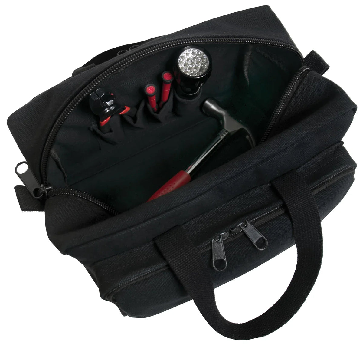 G.i. Type Zipper Pocket Mechanics Tool Bag with Military Stencil