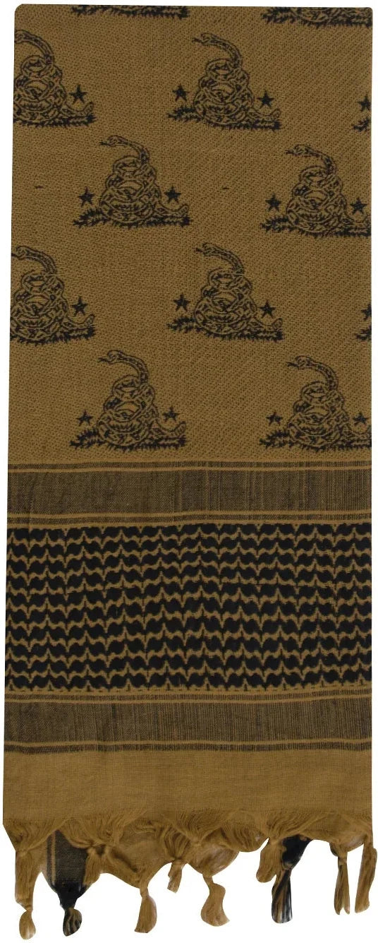 Gadsden Snake Shemagh Tactical Desert Scarf