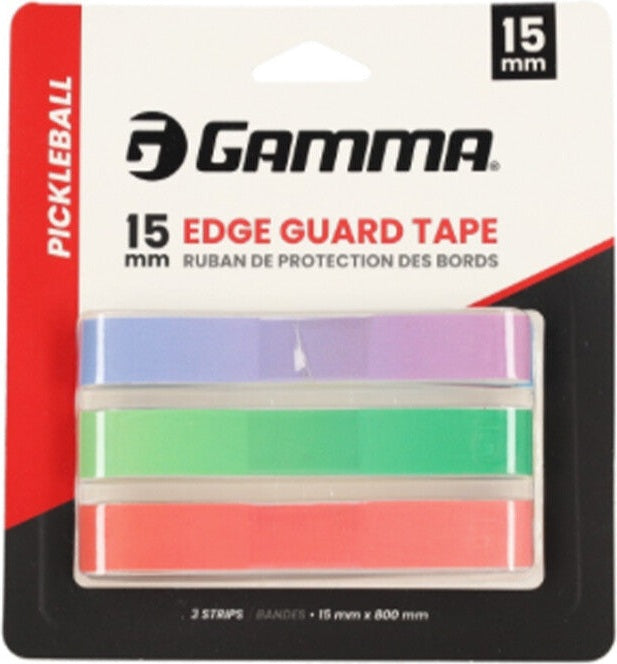 Gamma 15mm Pickleball Edge Guard Tape (3x) - Inspirational
