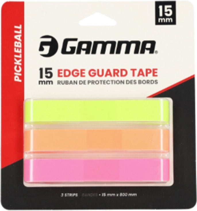 Gamma 15mm Pickleball Edge Guard Tape (3x) - Neon