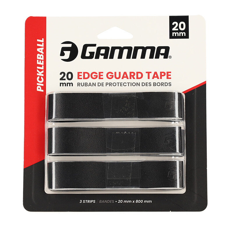 Gamma 20mm Pickleball Edge Guard Tape (3x) (black) - Blk / Os