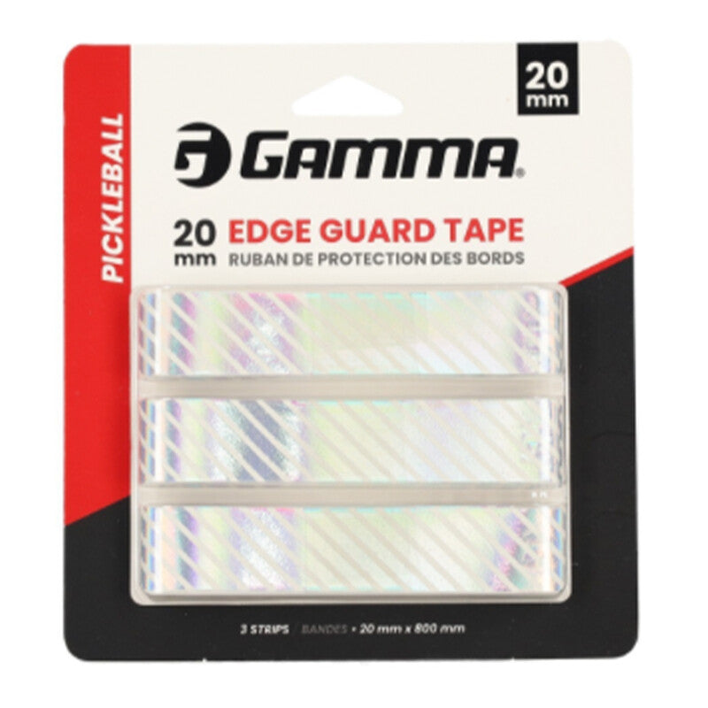 Gamma 20mm Pickleball Edge Guard Tape (3x) (black) - Hol / Os