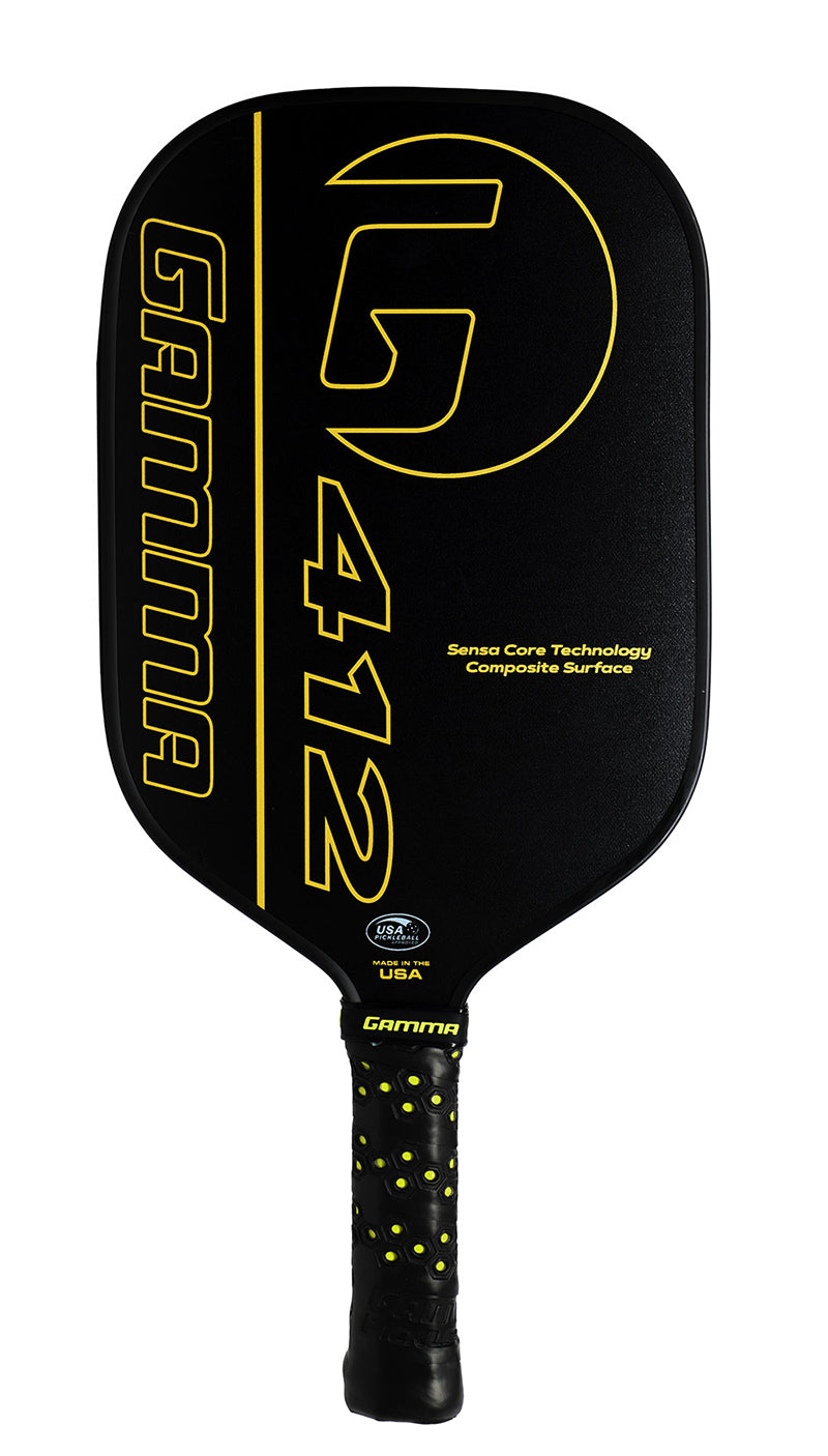 Gamma 412 Pickleball Paddle - Blk / Os