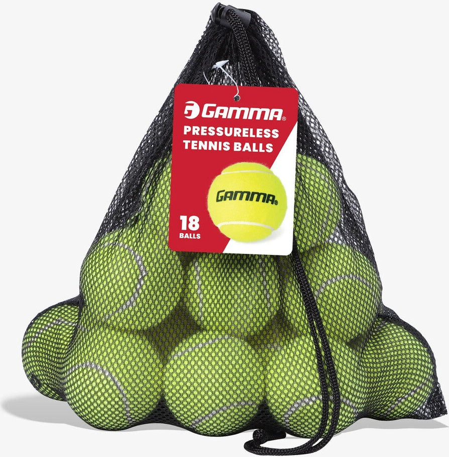 Gamma Bag-o-pressureless Balls (18x) - Yellow