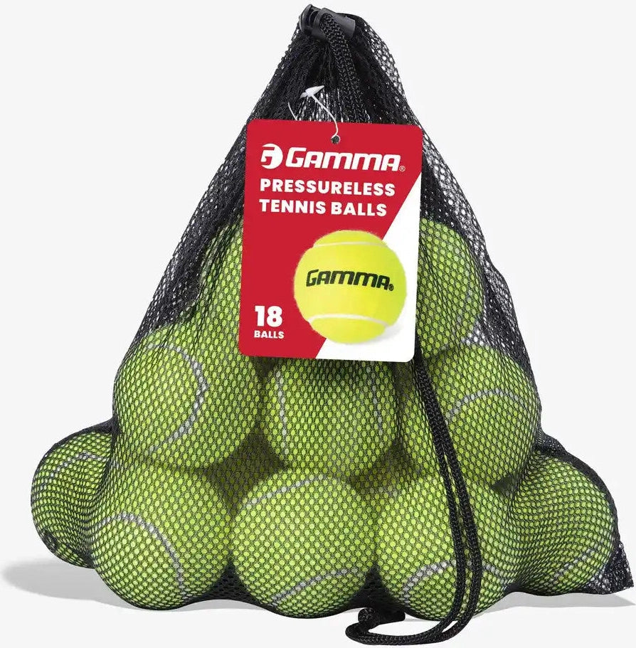 Gamma Bag-o-pressureless Balls 18x - Yellow