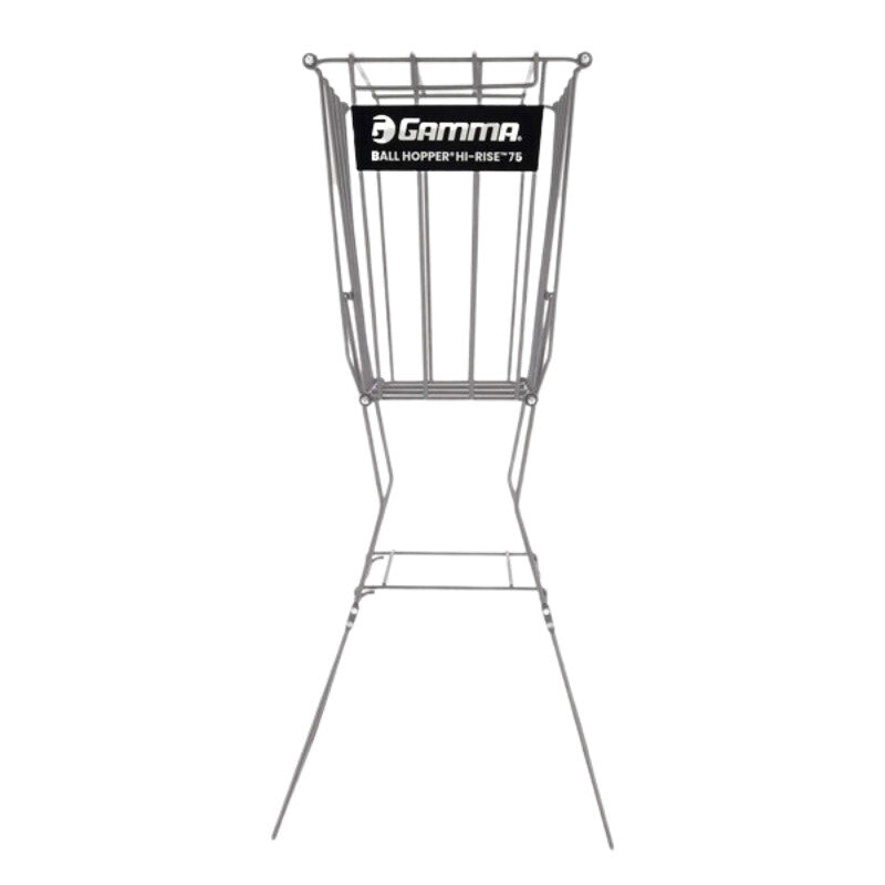 Gamma Ball Hopper Hi-rise 75 W/wheels | Black
