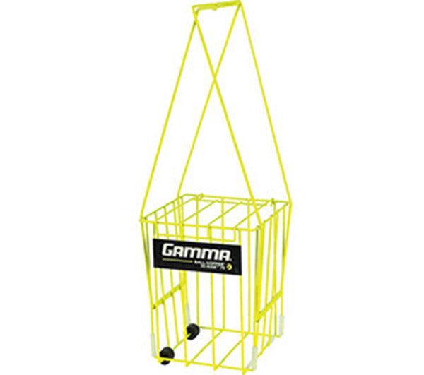Gamma Ball Hopper Hi-rise 75 W/wheels | Black - Yel / Os