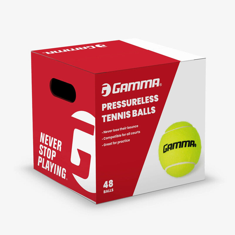 Gamma Box-o-pressureless Balls (48x) - Yel / Os