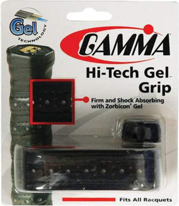 Gamma Hi-tech Gel Replacement Grip - Black