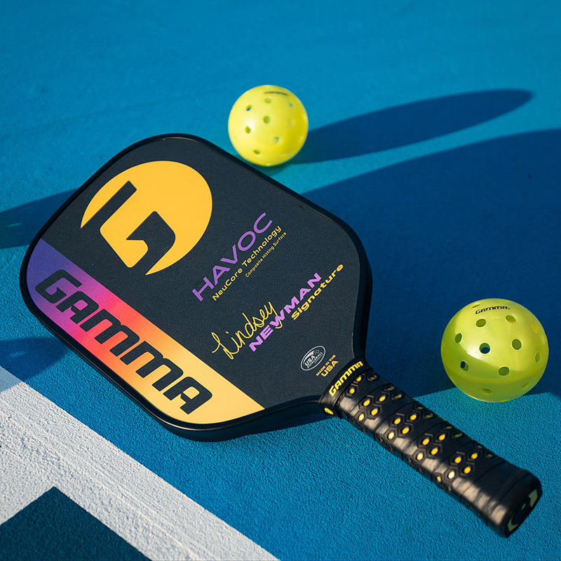 Gamma Lindsey Newman Havoc Pickleball Paddle - Blk / Os