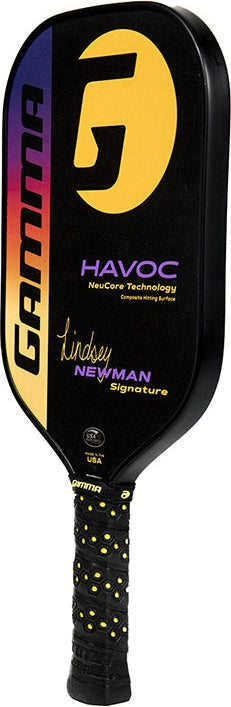 Gamma Lindsey Newman Havoc Pickleball Paddle - Blk / Os