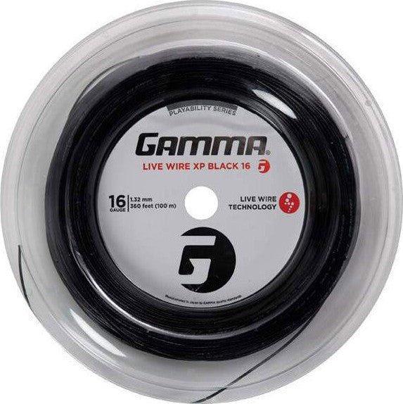 Gamma Live Wire Xp Reel 360’ - Black - 17