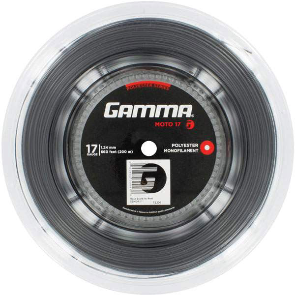 Gamma Moto 17g Reel 660’ (black) - Blk / Os
