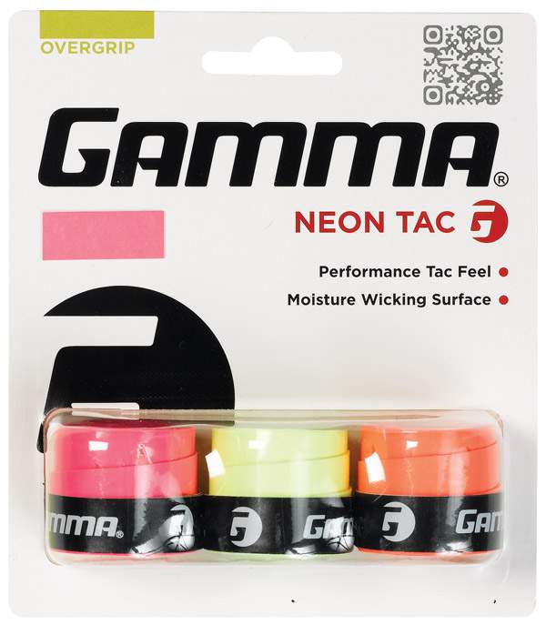 Gamma Neon Tac Overgrip (3x) - Os