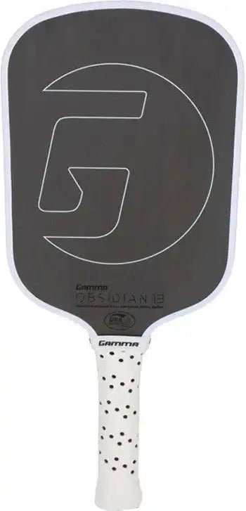 Gamma Obsidian Pickleball Paddle 13mm - White
