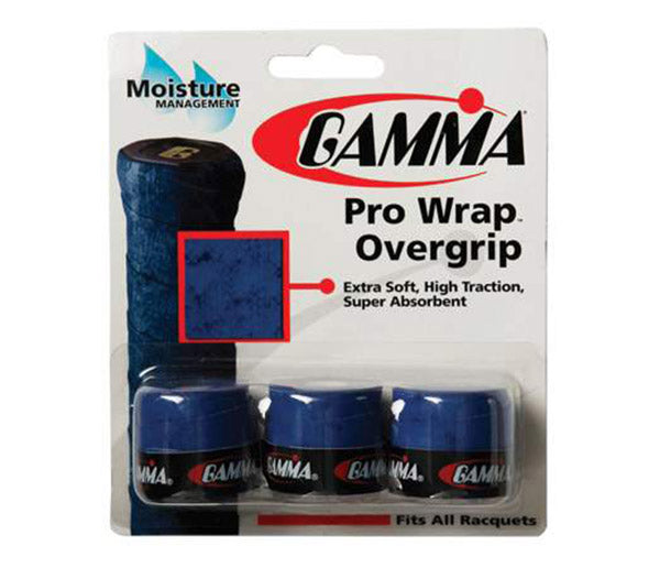 Gamma Pro Wrap Overgrip (3x) - Blu / Os