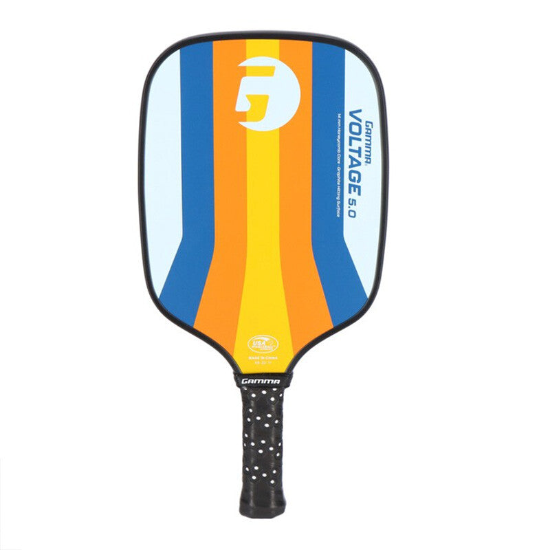 Gamma Quantum Voltage 5.0 Pickleball Paddle - White - HIT a Double