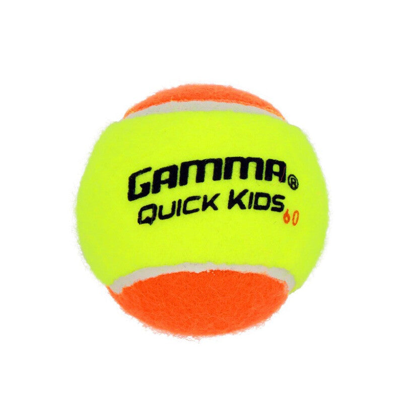 Gamma Quick Kids 60 Tennis Balls (bag 12x) - Org / Os