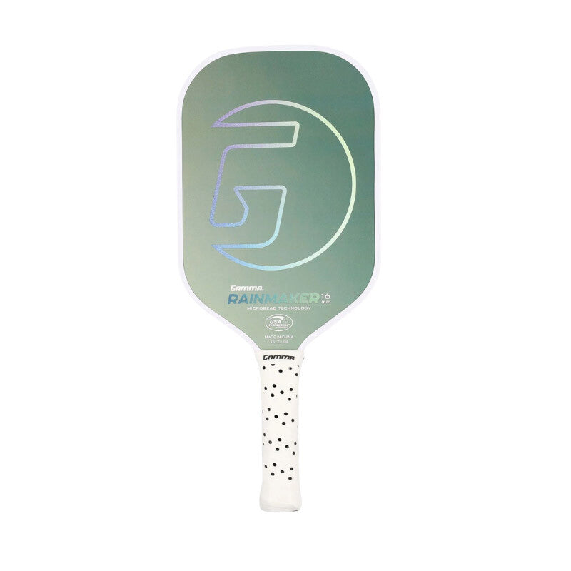 GAMMA Rainmaker 16 Pickleball Paddle - Green - HIT a Double