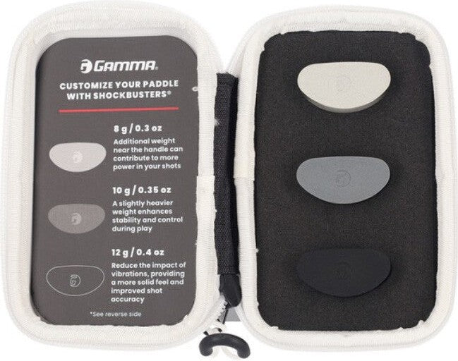 Gamma Rcf Airbender 13mm Weighted Shockbuster - Gray Black