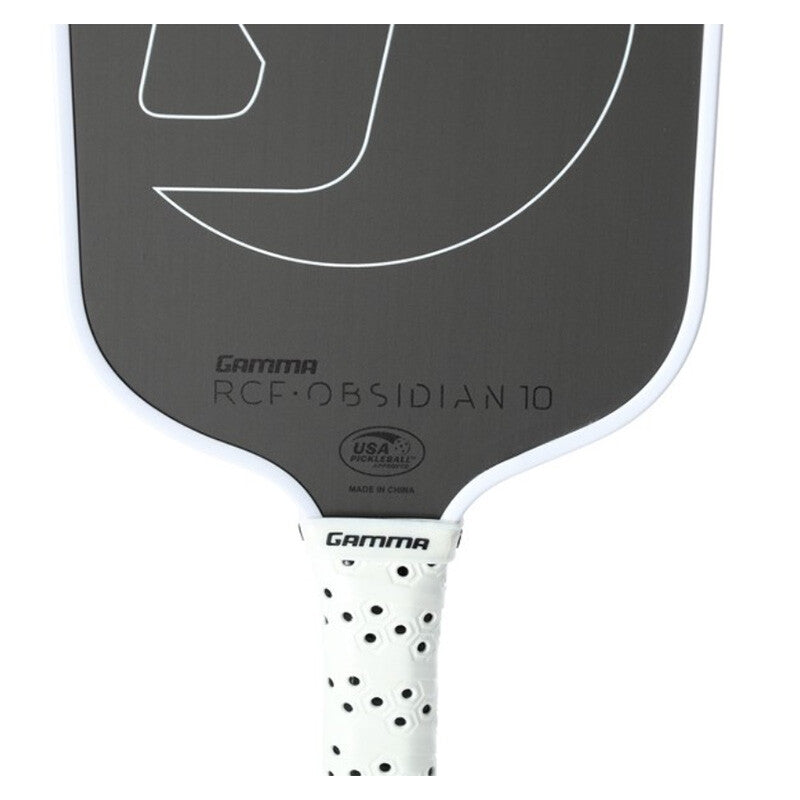 Gamma Rcf Obsidian 10mm Pickleball Paddle - Wht / Os