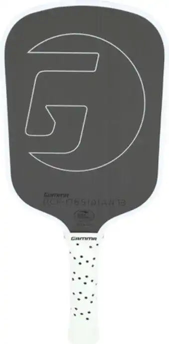 Gamma Rcf Obsidian 13mm Pickleball Paddle - White