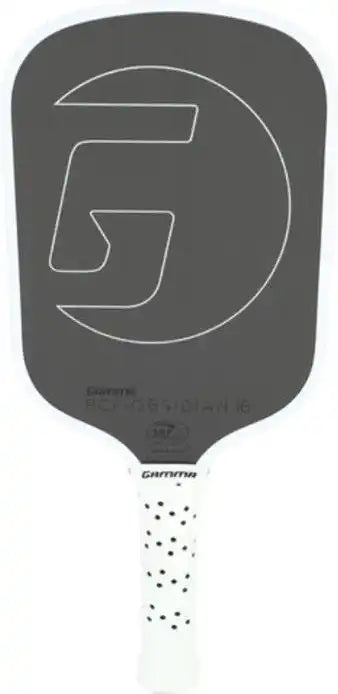 Gamma Rcf Obsidian 16mm Pickleball Paddle - White