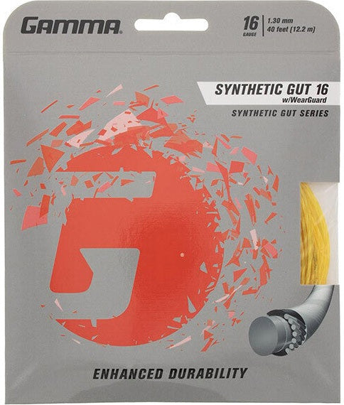 Gamma Synthetic Gut W/wearguard 16g - Gold