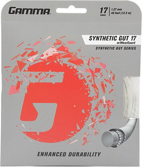 Gamma Synthetic Gut W/wearguard 17g - White