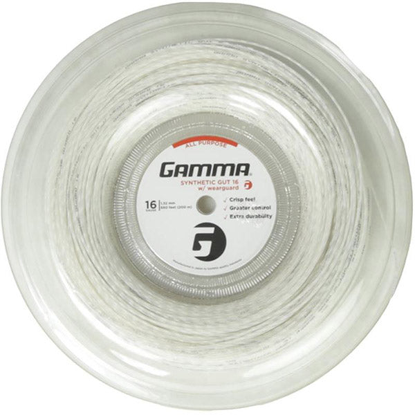 Gamma Synthetic W/wearguard 16g Reel 660’ (gold) - Wht / Os