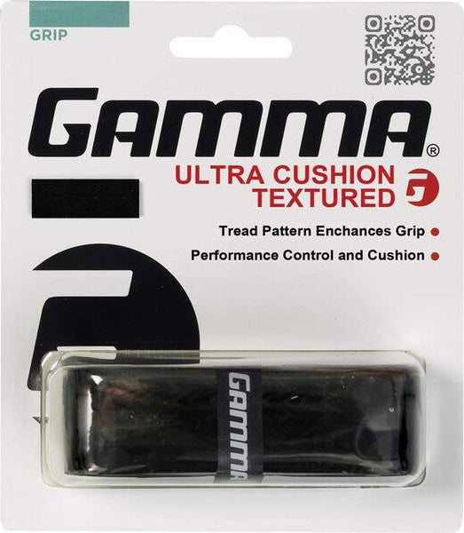 Gamma Ultra Cushion Textured Replacement Grip - Black
