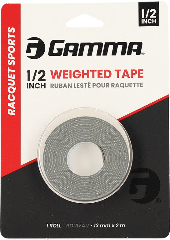 Gamma Weighted Tape Roll (1/2’’) - Gray