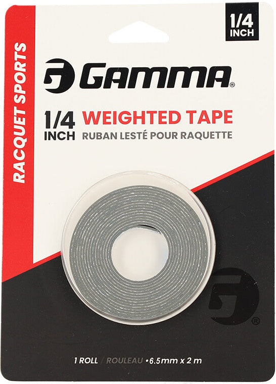 Gamma Weighted Tape Roll (1/4’’) - Gray