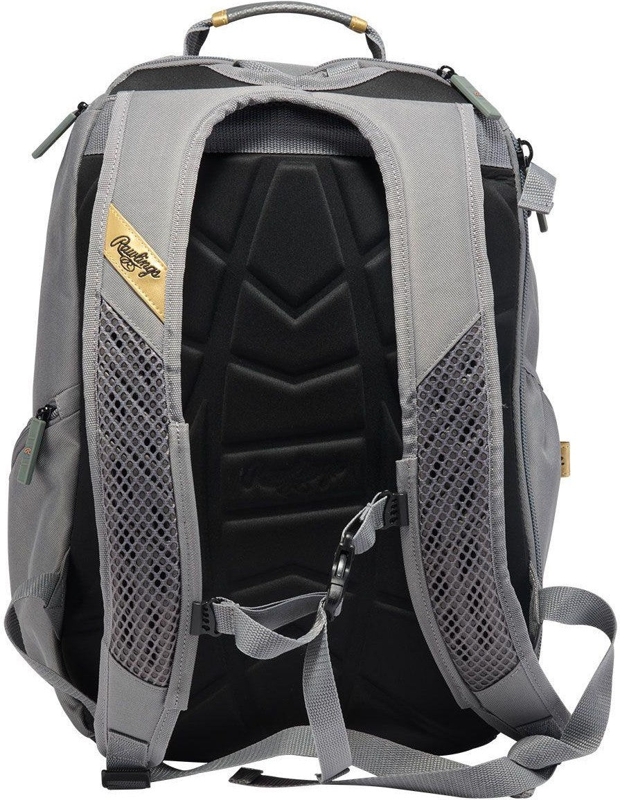Rawlings Gold Collection Utility Backpack  GCUBKPK - Graphite - HIT a Doulbe - 1