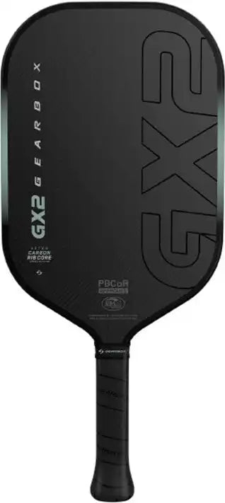 Gearbox Gx2 Elongated 16mm Pickleball Paddle - Black