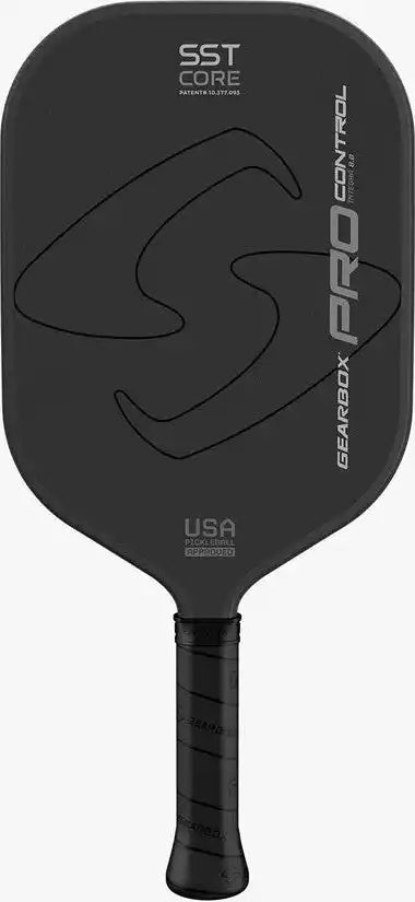 Gearbox Pro Control Integra Pickleball Paddle - Black
