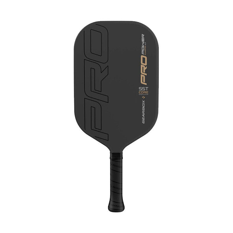 Gearbox Pro Power Elongated Pickleball Paddle (black)