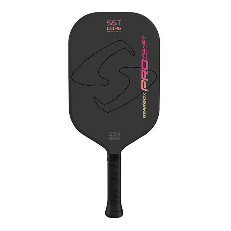 Gearbox Pro Power Elongated Pickleball Paddle (black) - Pur / Os
