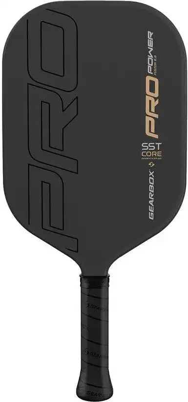 Gearbox Pro Power Integra Pickleball Paddle - Black