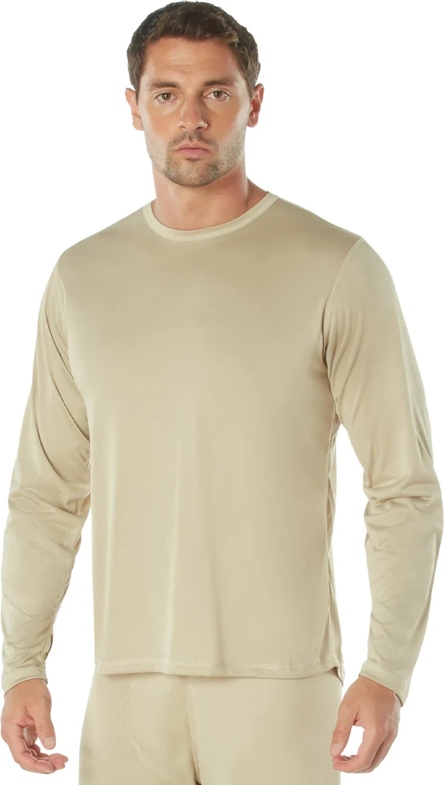 Gen Iii Silk Weight Underwear Top - Desert Sand / s
