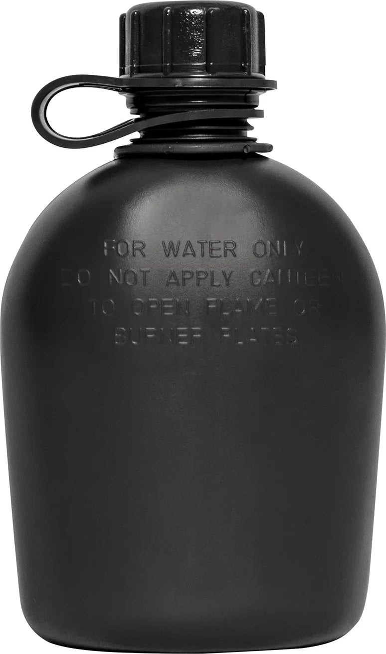 Genuine G.i 3 Piece 1 Qt. Canteen with Clip