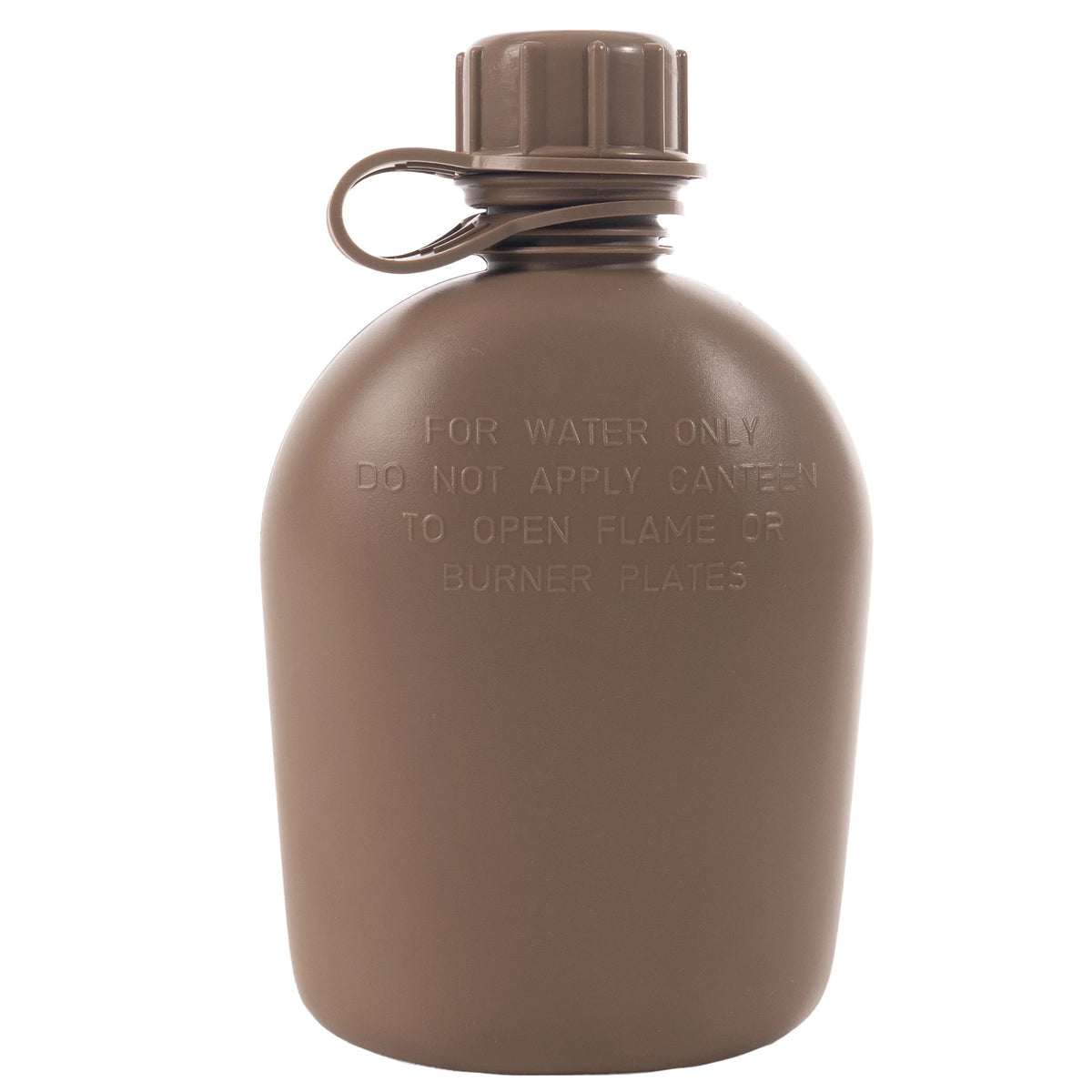 Genuine G.i. 3 Piece 1 Quart Plastic Canteen