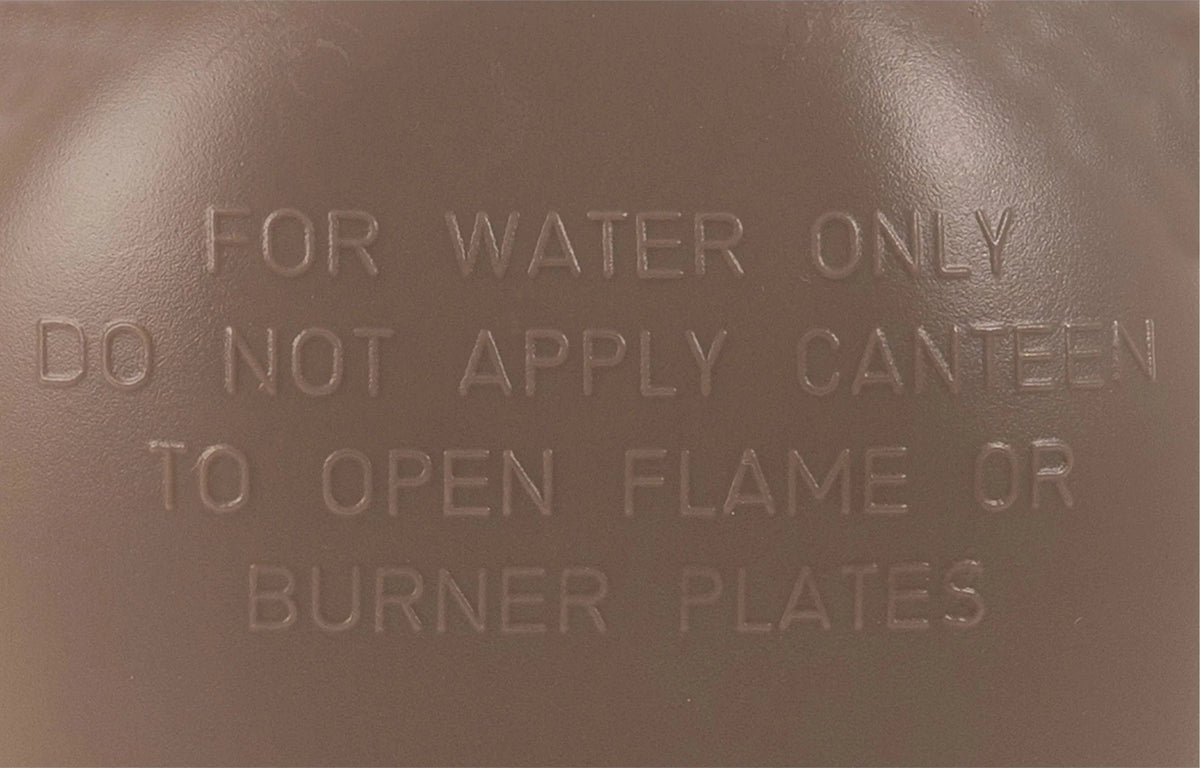 Genuine G.i. 3 Piece 1 Quart Plastic Canteen