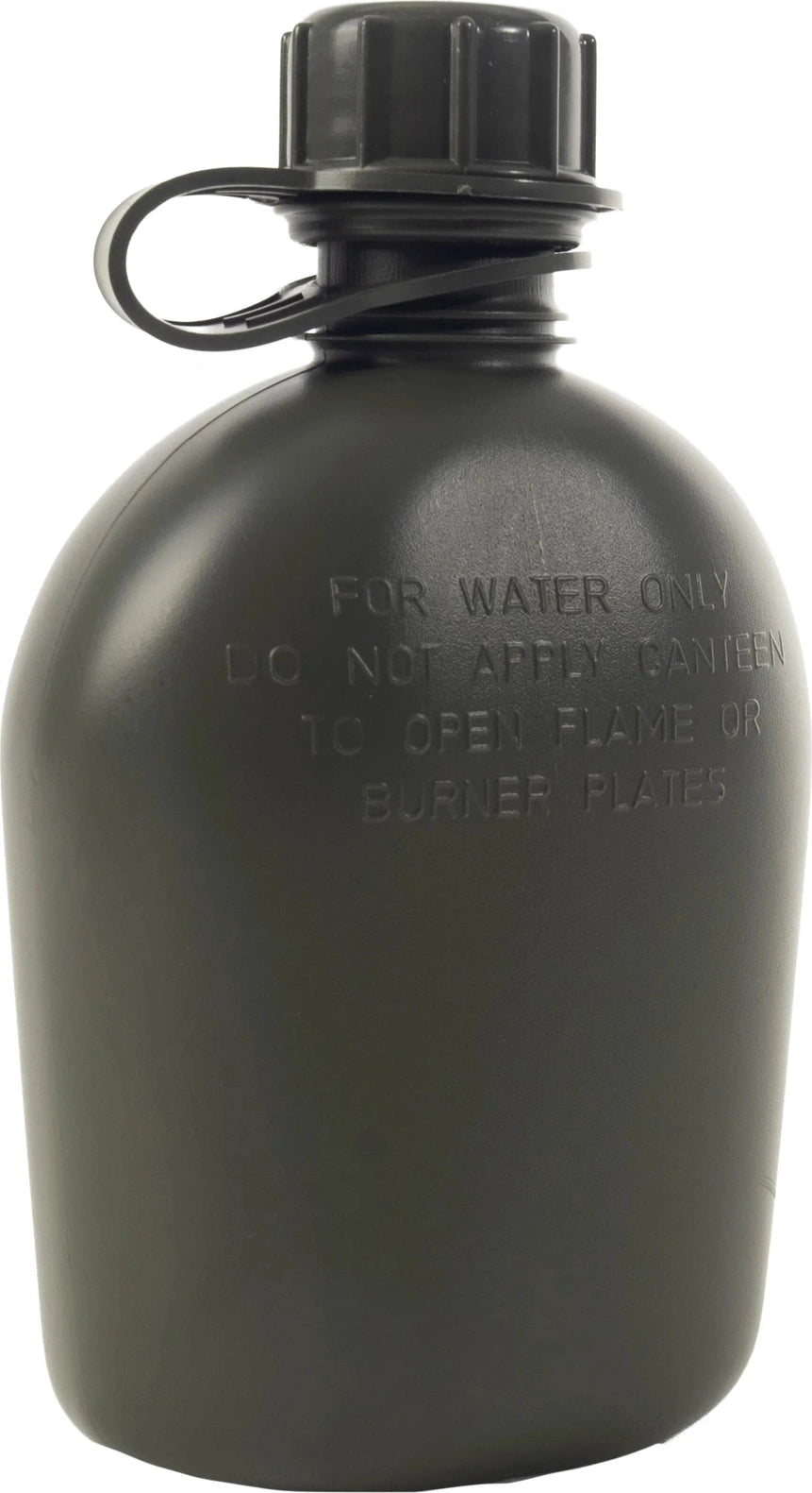 Genuine G.i. 3 Piece 1 Quart Plastic Canteen