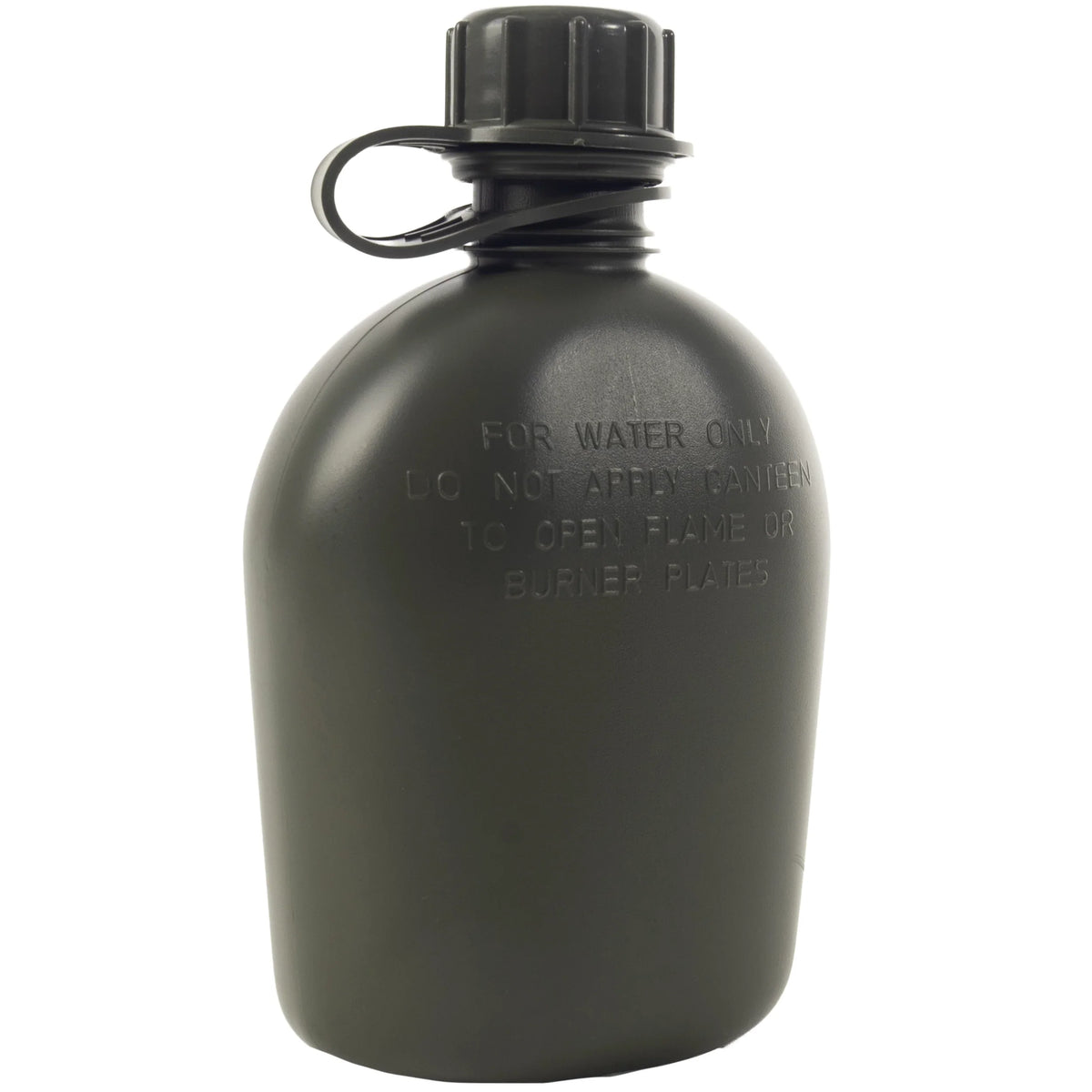 Genuine G.i. 3 Piece 1 Quart Plastic Canteen