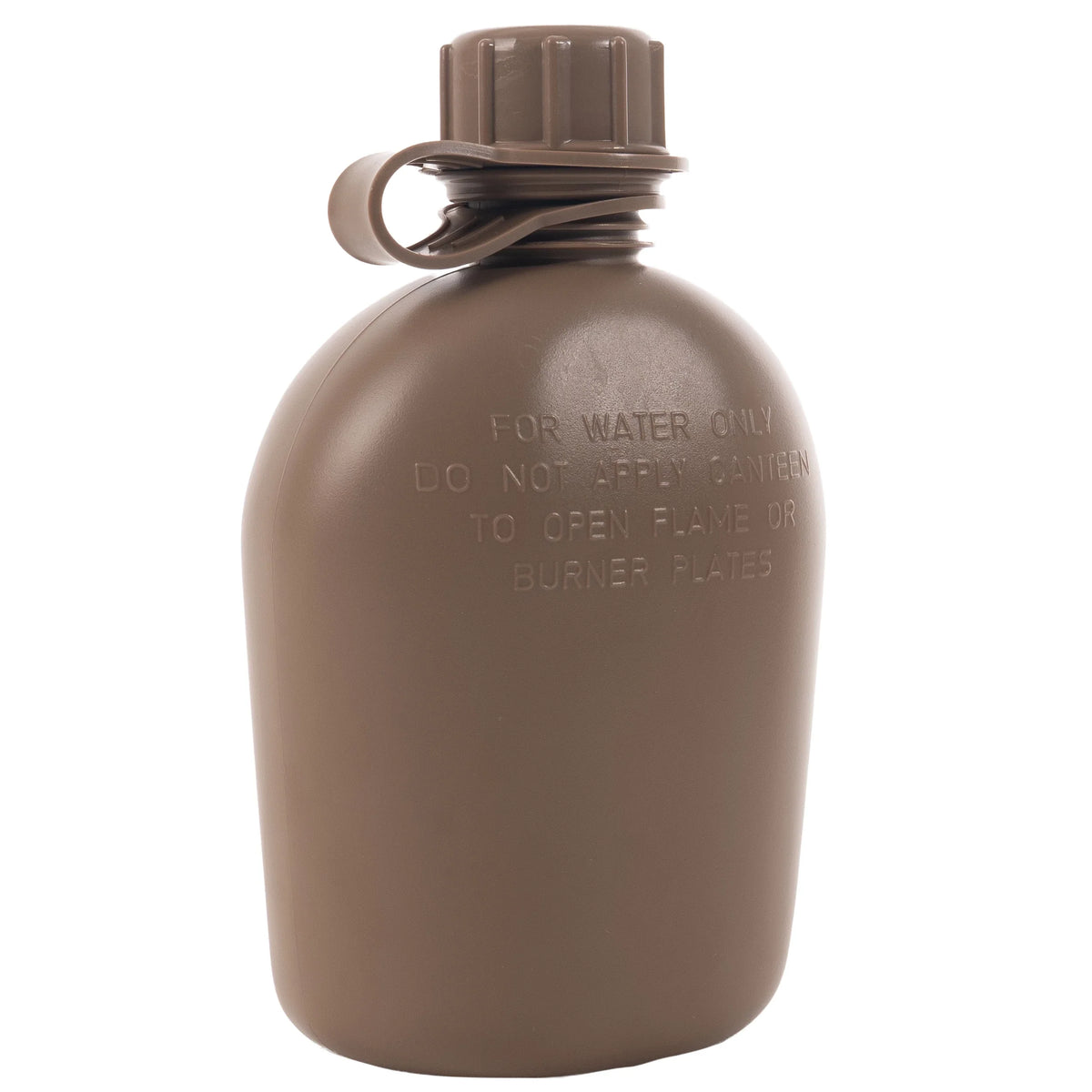 Genuine G.i. 3 Piece 1 Quart Plastic Canteen