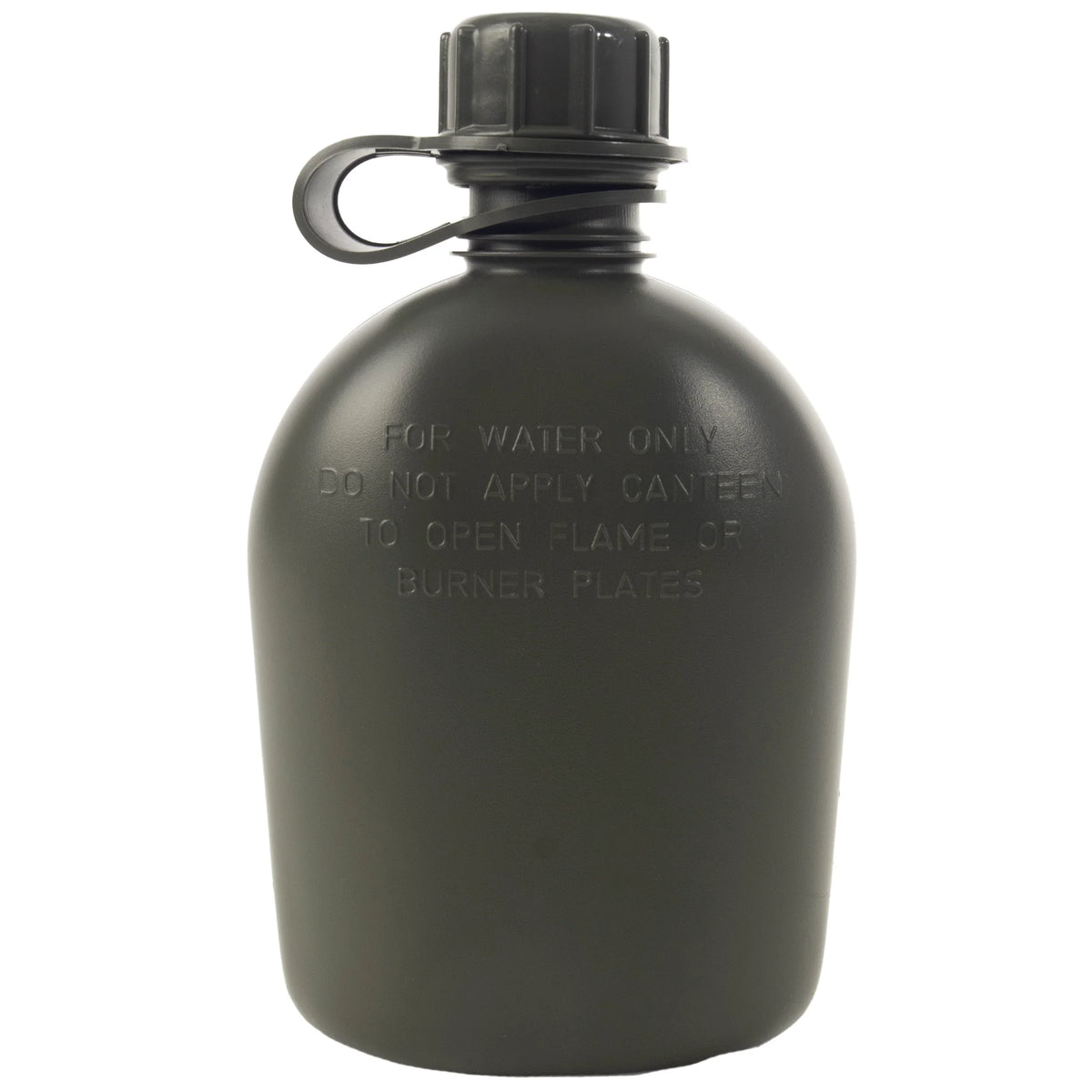 Genuine G.i. 3 Piece 1 Quart Plastic Canteen